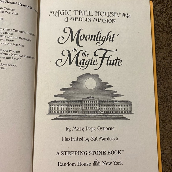 “Moonlight on the Magic Flute” Children’s Book Magic Tree House #41 - Picture 14 of 16